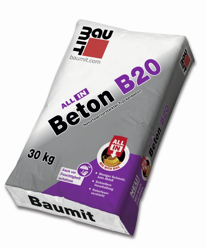 BAUMIT - ALL IN BETON B20 30/1 - Novi Volvox